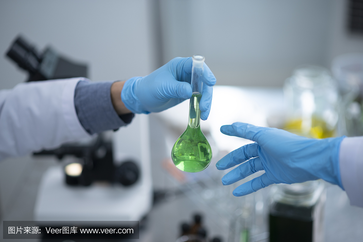 藻类生物燃料实验室,研究实验,医疗和临床实验室的教育示范